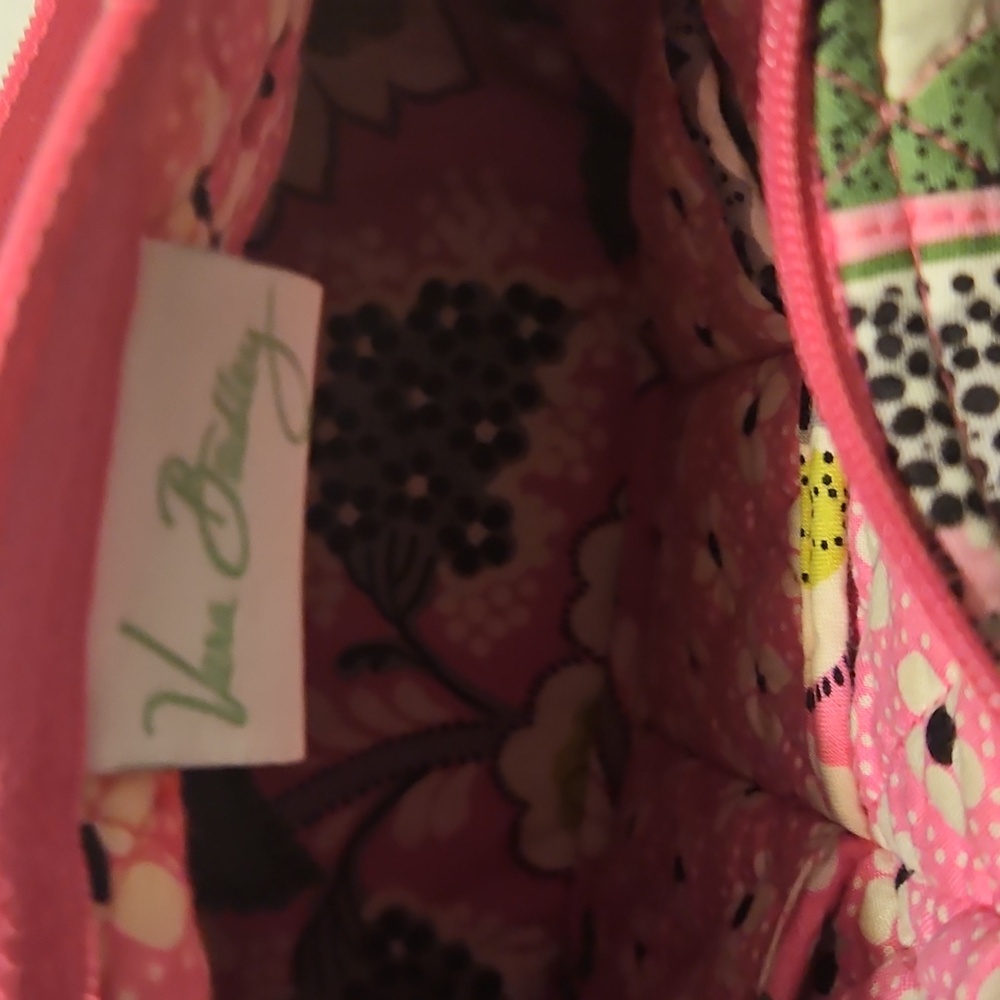 Vera Bradley Priscilla Pink matching bag and wallet - Picture 6 of 14